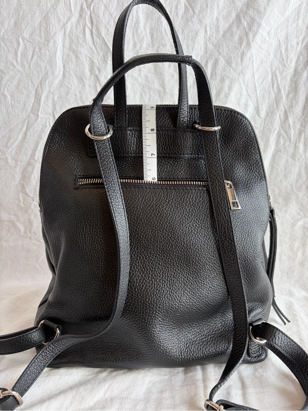L.Credi Genuine Leather Backpack Made in Italy - Picture 5 of 9